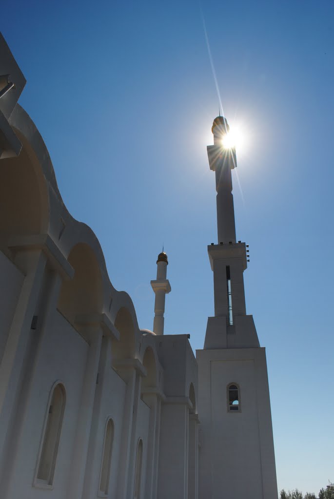 Мінарет мечеті Нур Астана_Minaret of the mosque Nur Astana