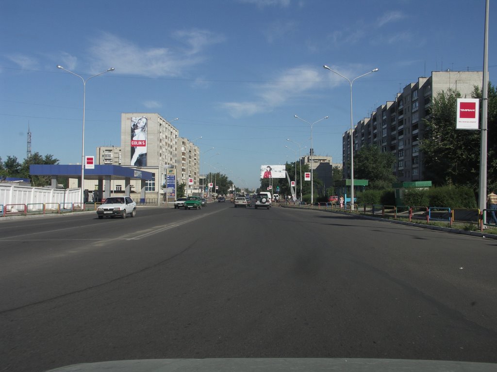 Driving in Semey