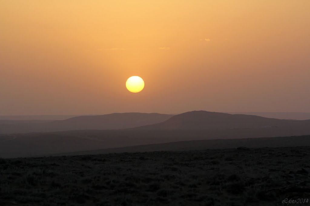 Закат над Шетпе