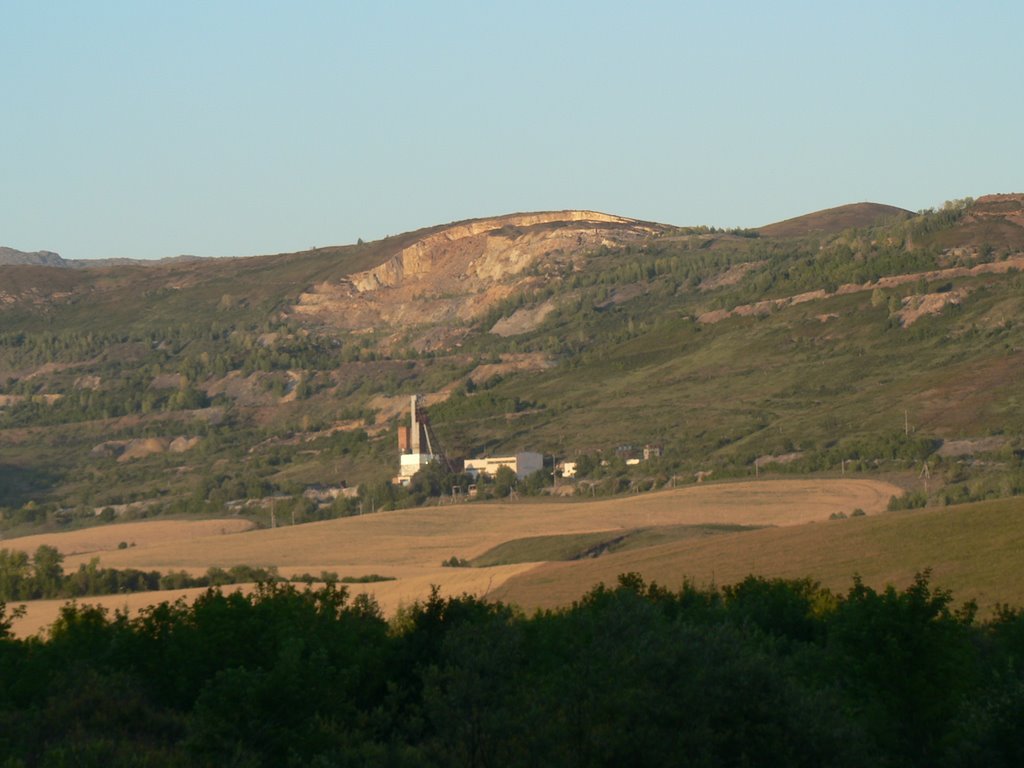Lead quarry near Mayak Settlement