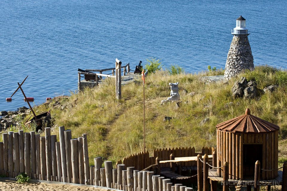 турбаза "Весёлый Роджер", Бухтарминское водохранилище / Buhtarminsky water basin