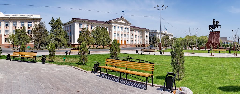 Mayor of the city of Taraz. April 2012