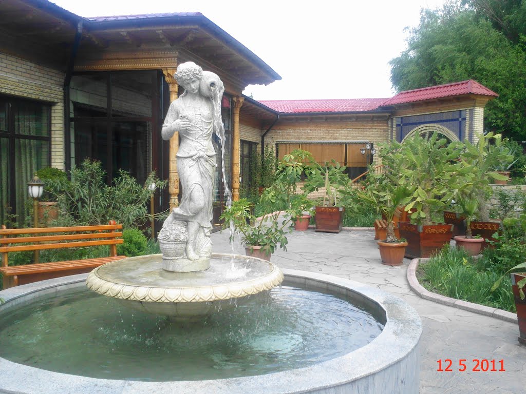 Kazakhstan, Taraz, beautiful cafe