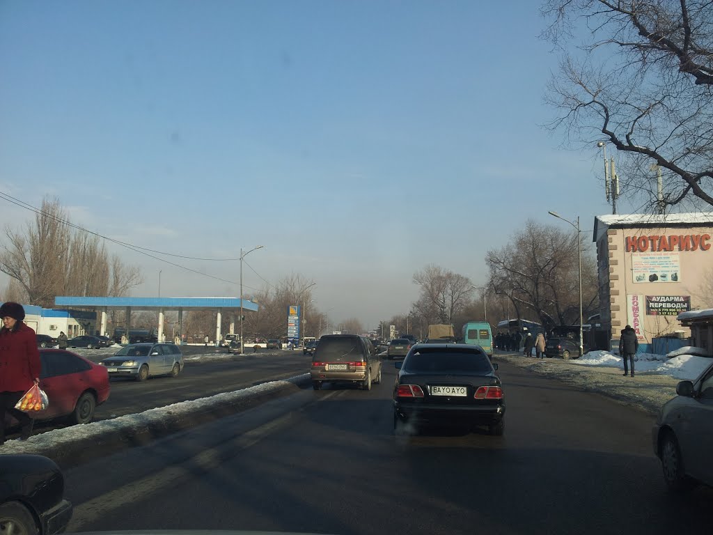 Западное начало улицы Ташкентской
