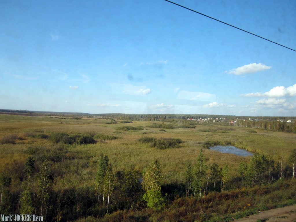 Південно-уральська залзниця в районі станції Місяш