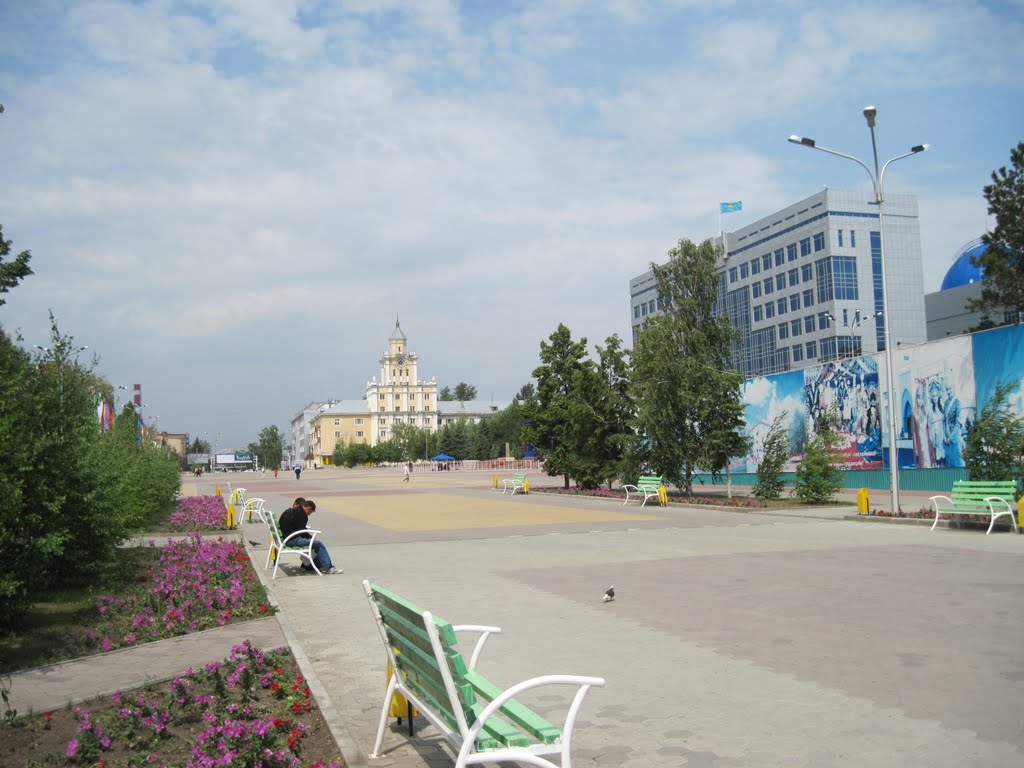AL FARABI AVENUE IN KOSTANAY