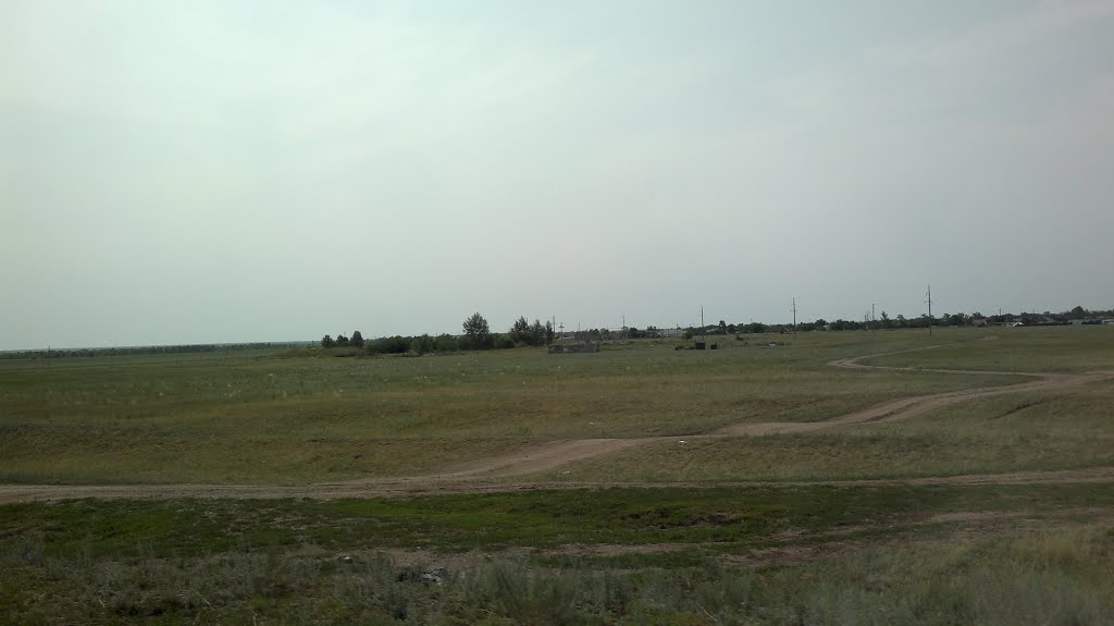 грунтовка в поселок