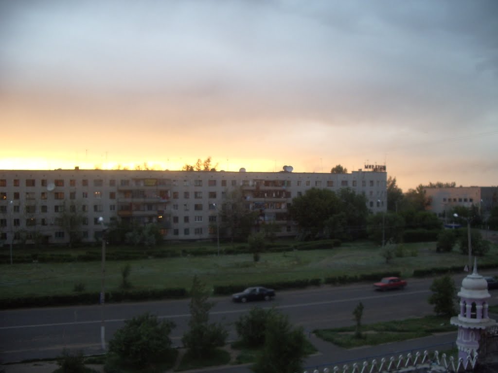 Вид с балкона