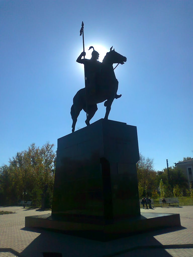 Памятник Богембай батыра в Ерейментау