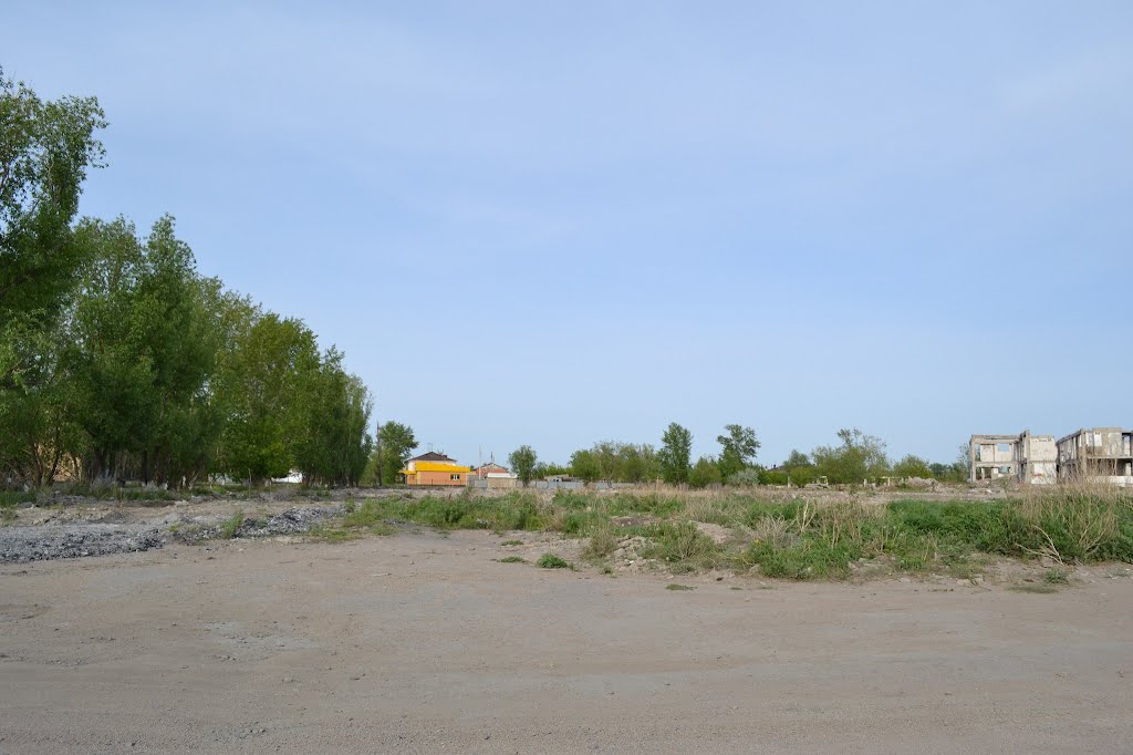 На месте заводских пятиэтажек - пустырь