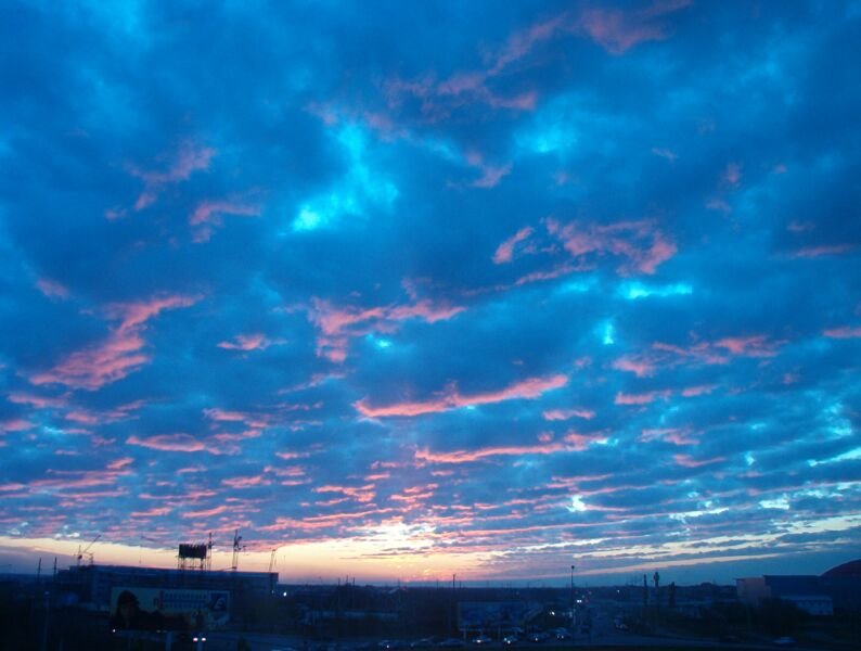 Kazakh sunset
