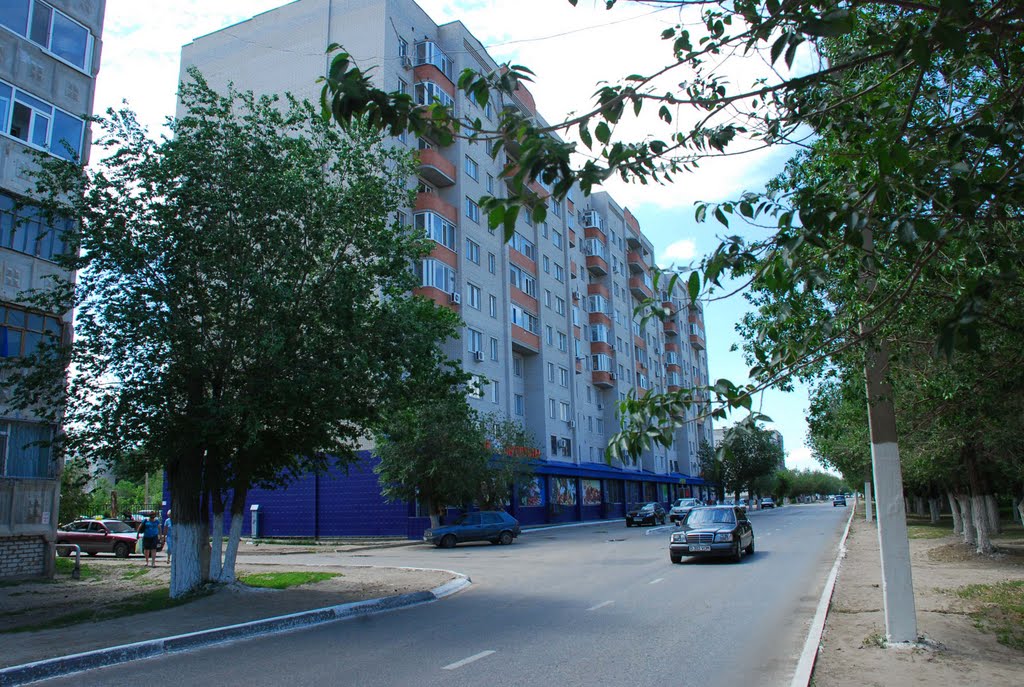 Дом на месте, где был тубдиспансер.