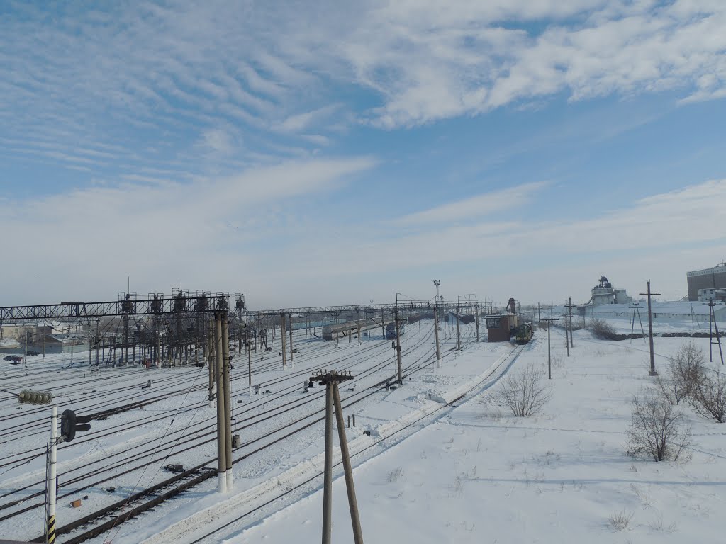 Вид с ж/д моста