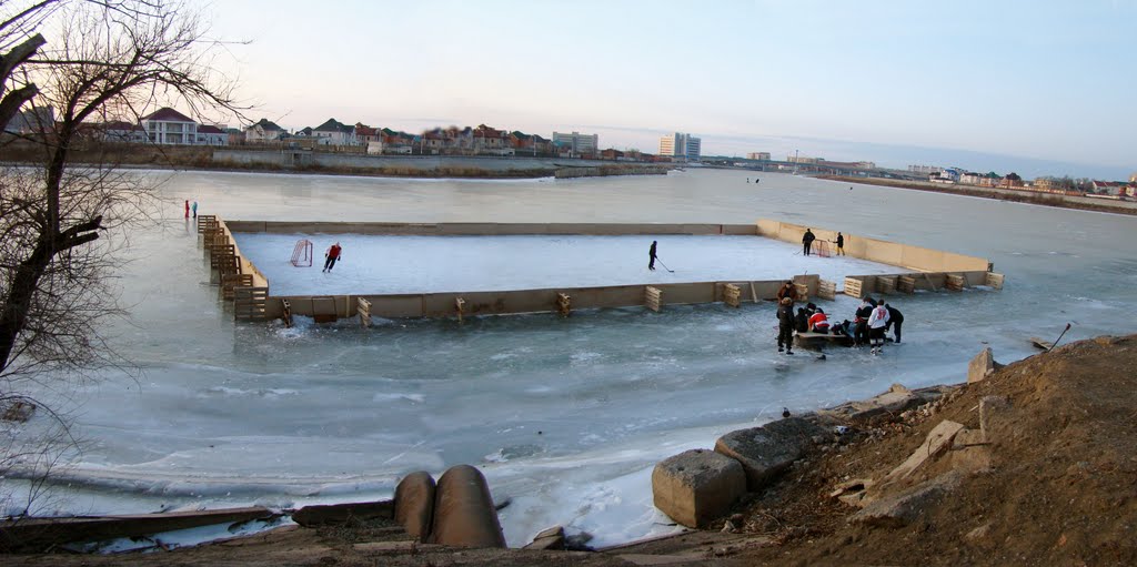Зимние забавы в районе Водозабора