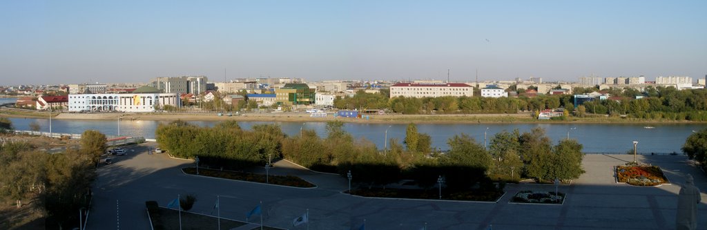 ПАНОРАМА Бухарской стороны с ОблАкимата