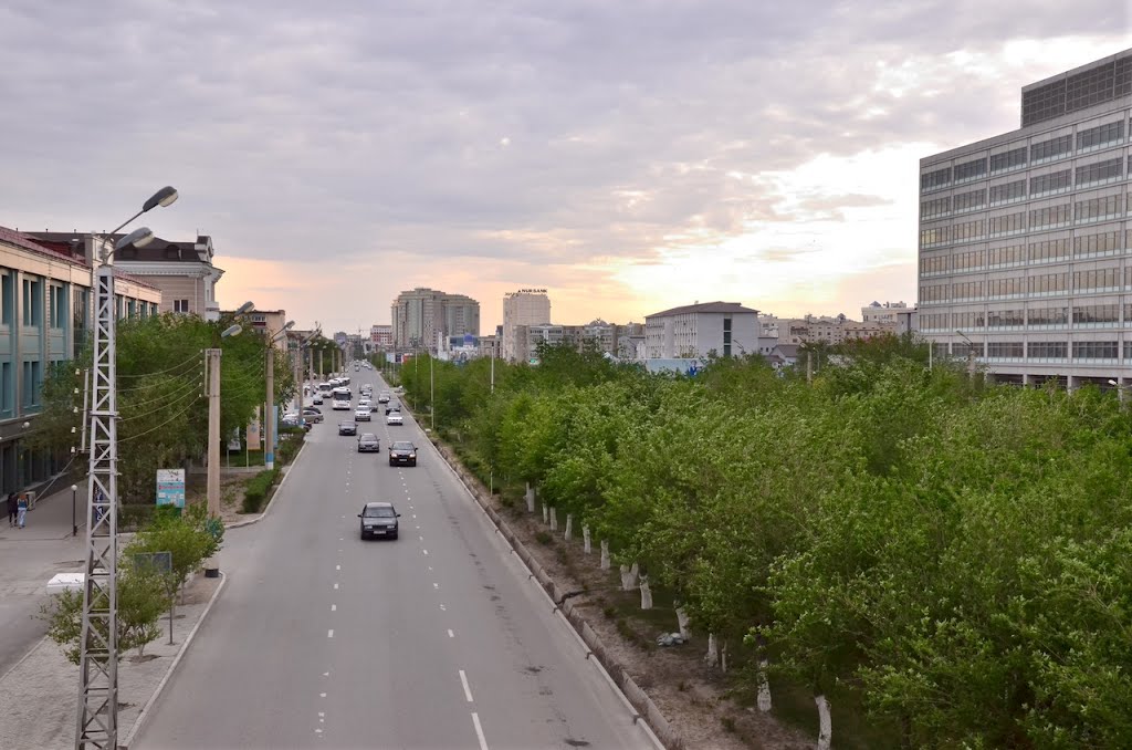 My native city - Atyrau, europian part