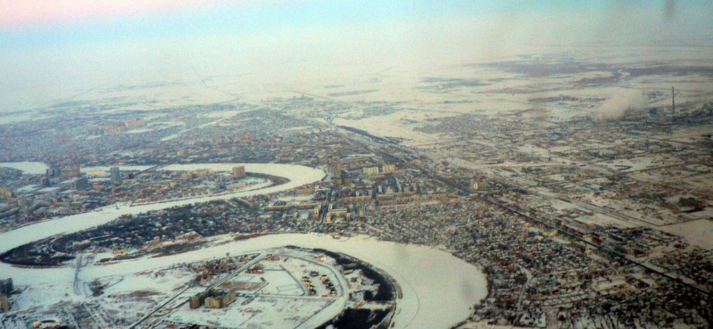 Over Urals in Atyrau