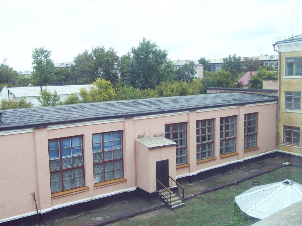 Вид на столовую школы