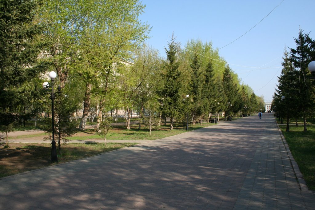 Весна на Сатпаева