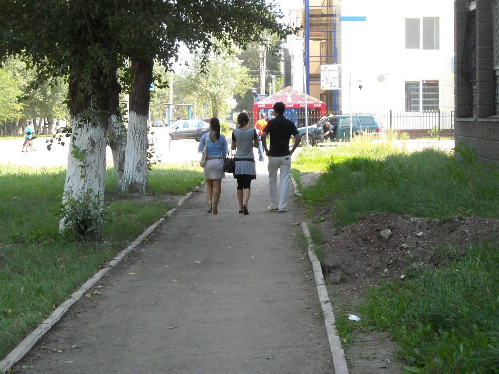 Walking in Kokshetau