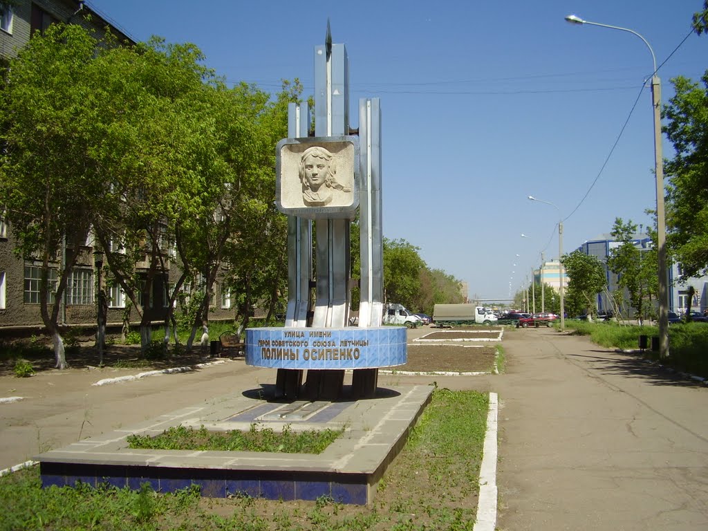 Кокшетау. ул.Полины Осипенко