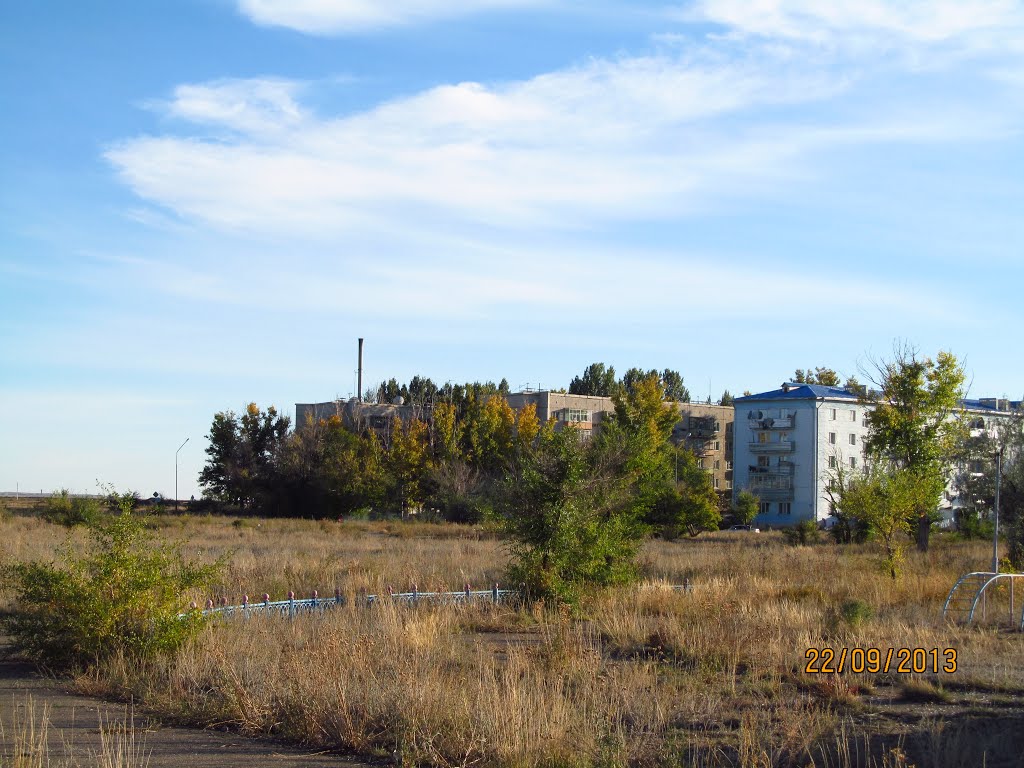 Kurchatov, the edge of the city
