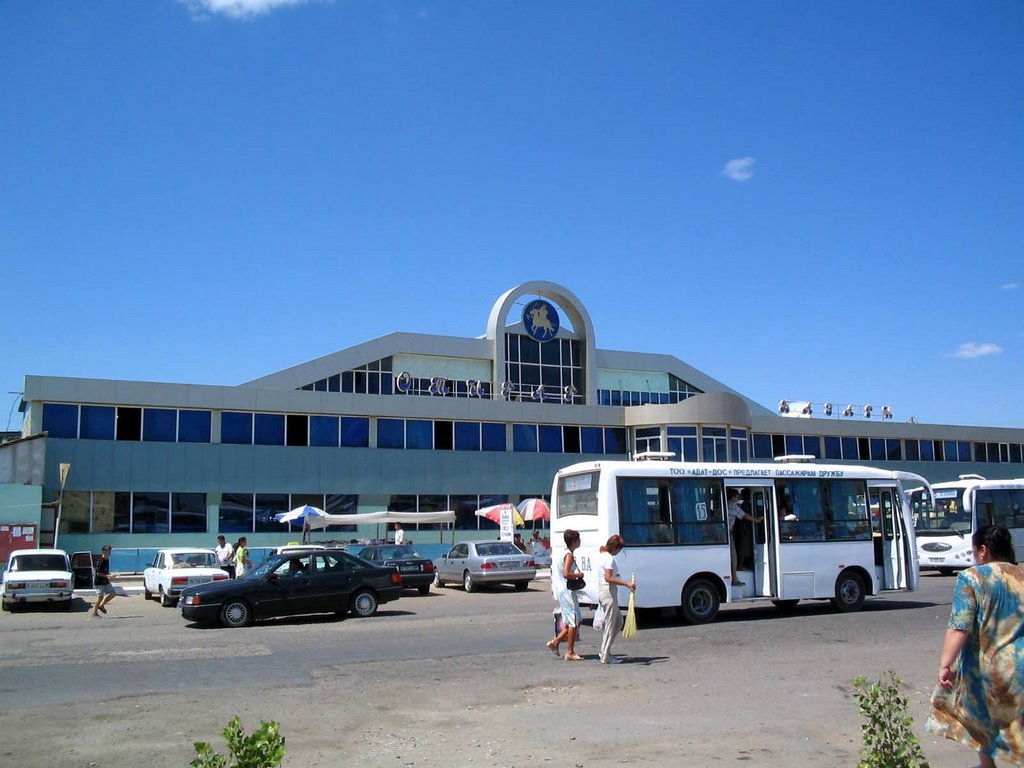 Рынок "Отрар" до пожара