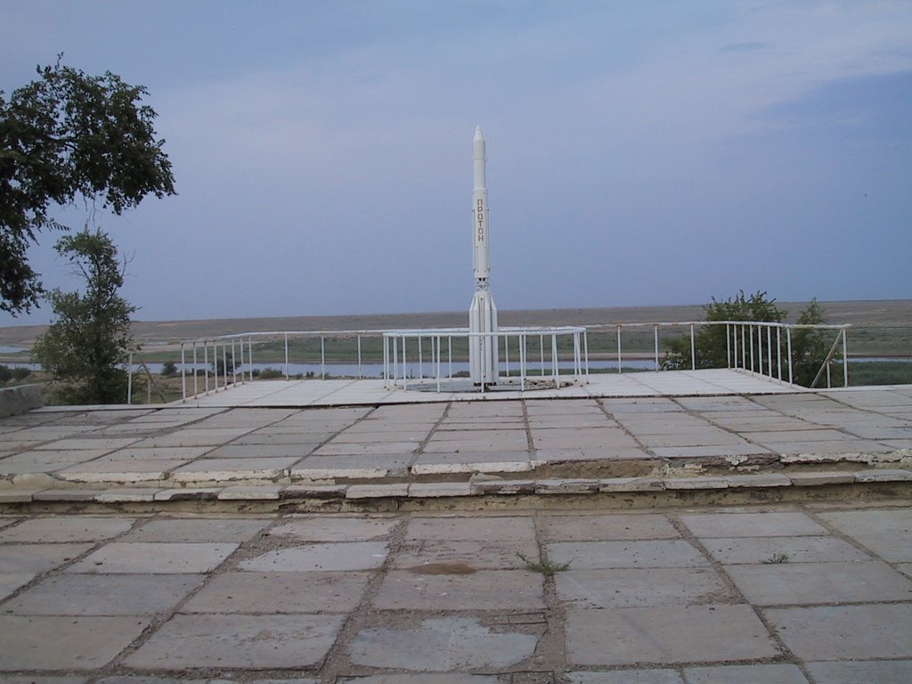 Proton Model near Cosmonaut Hotel