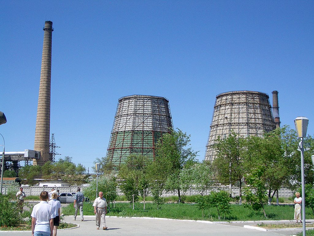 ТЭЦ г. Ленинска / Cogeneration plant of Baikonur