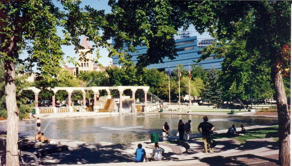 Summer in downtown