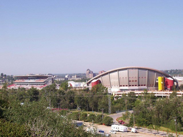 063 Calgary, Saddledome and Stadion