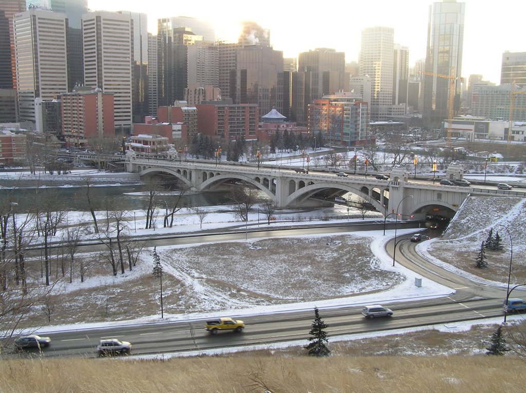 Downtown and Centre St. bridge