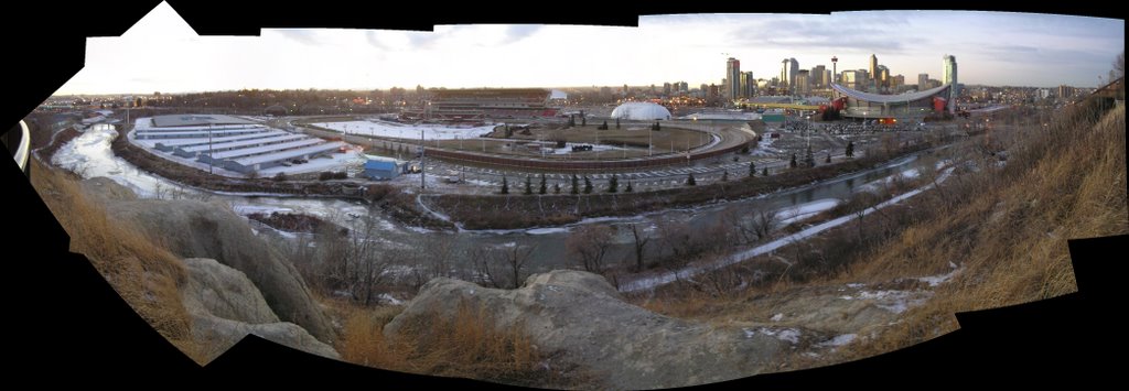 Viewpoint above Stampede Grounds