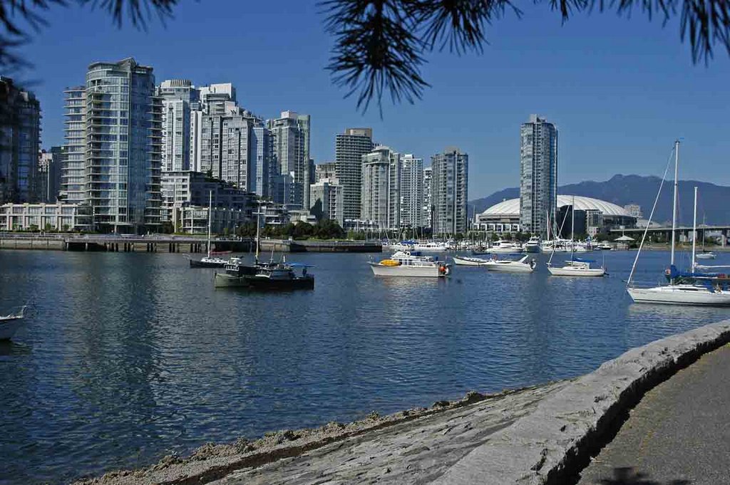False Creek & BC Place Stadium
