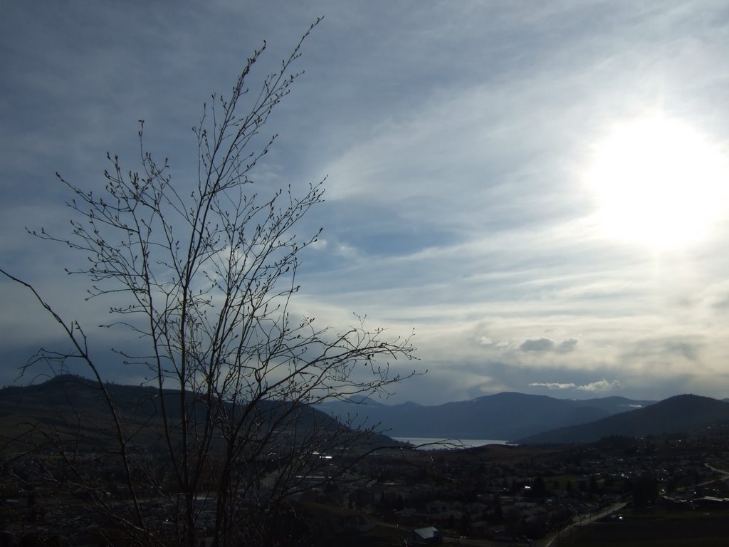 Sliver of Okanagan Lake