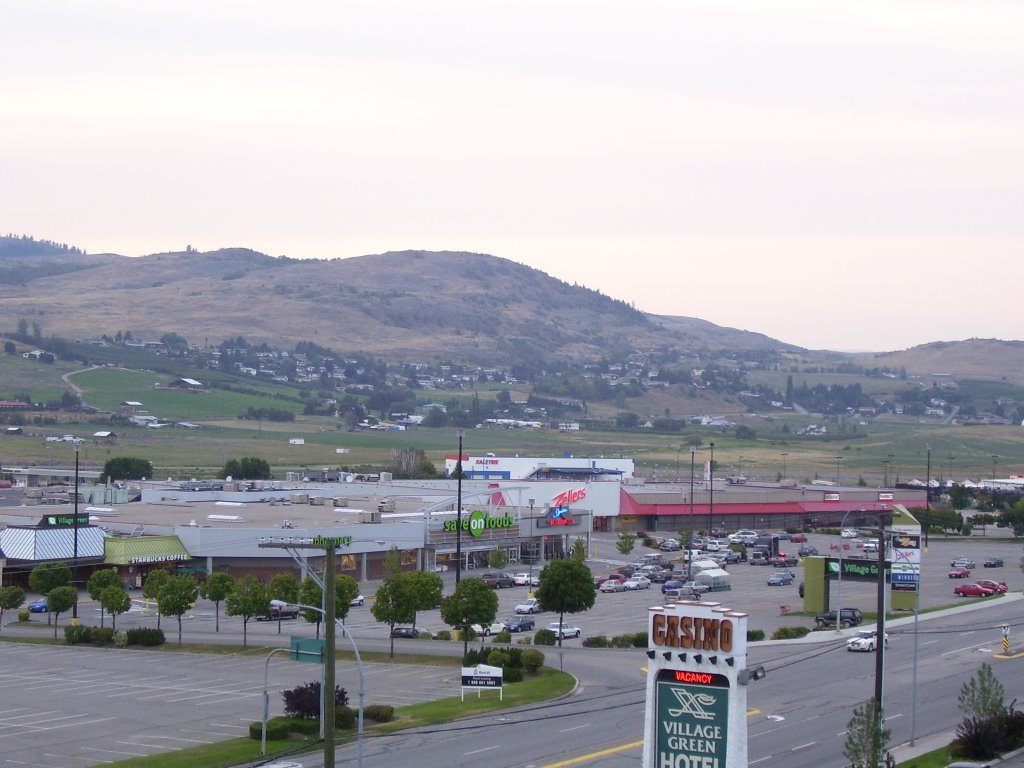 Hills above Village Green Mall