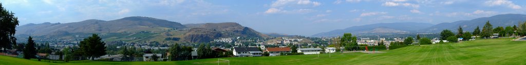 Mission Hill School Panorama, Vernon BC