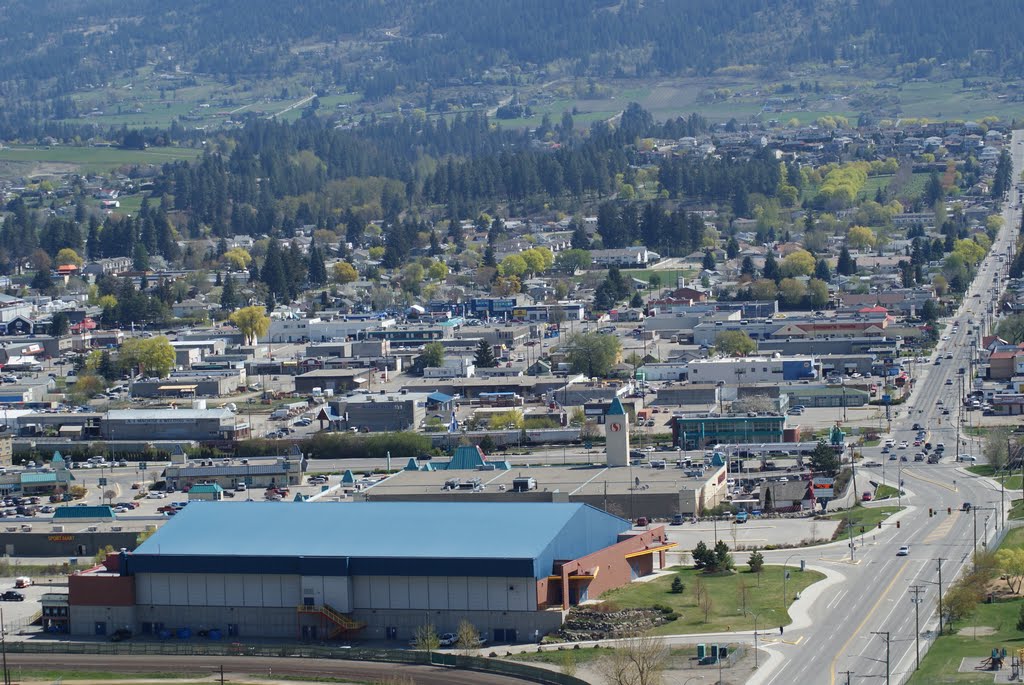 Wesbild Center and north Vernon from Turtle Mountain