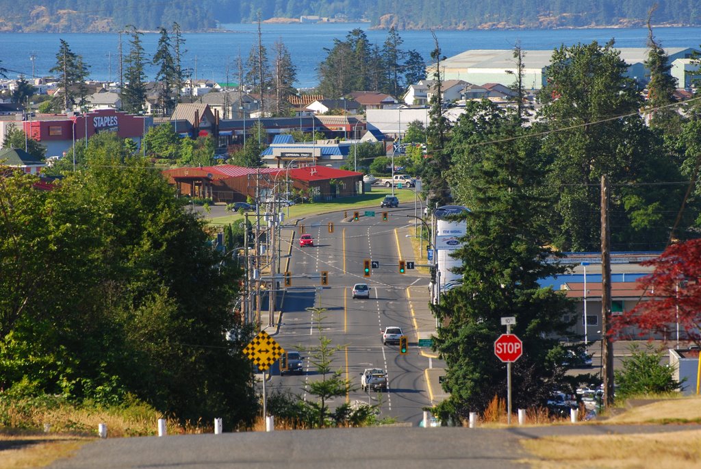 Streets of Campbell River British Columbia