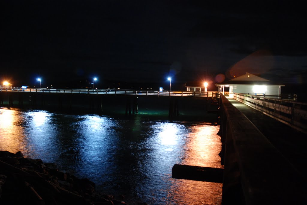 Discovery Pier at Night