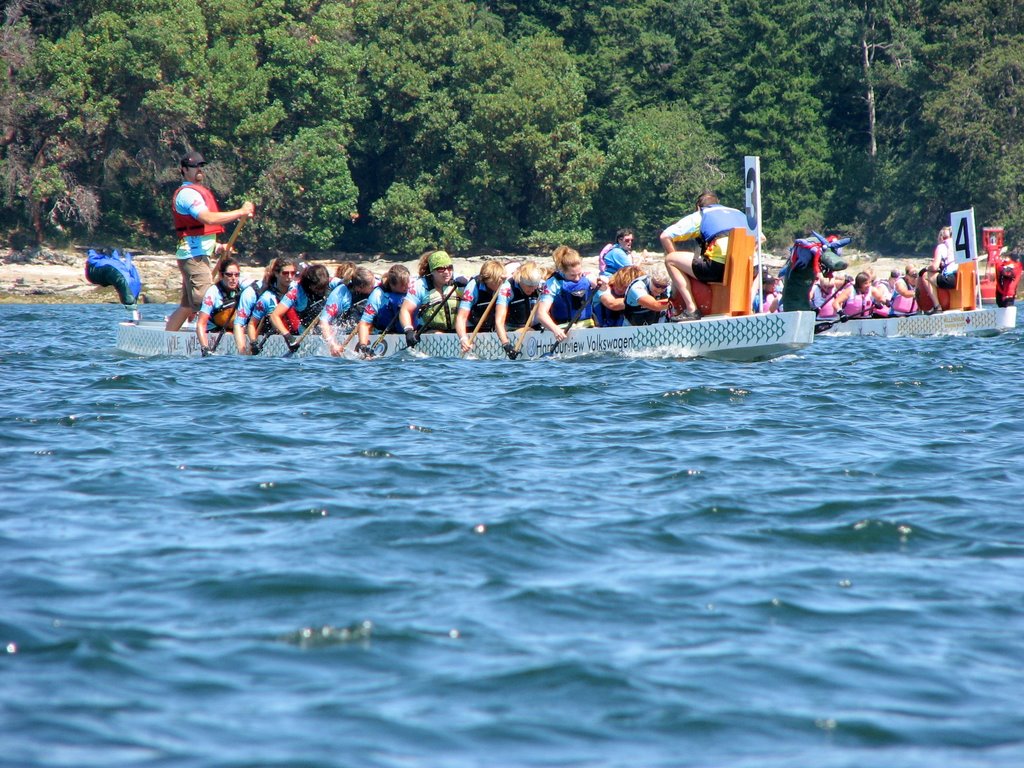 Nanaimo Dragon Boat racing