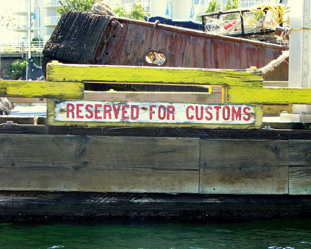 Reserved for whose customs?