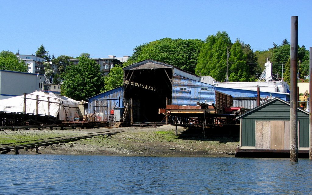 Shipyard in Nanaimo Harbour
