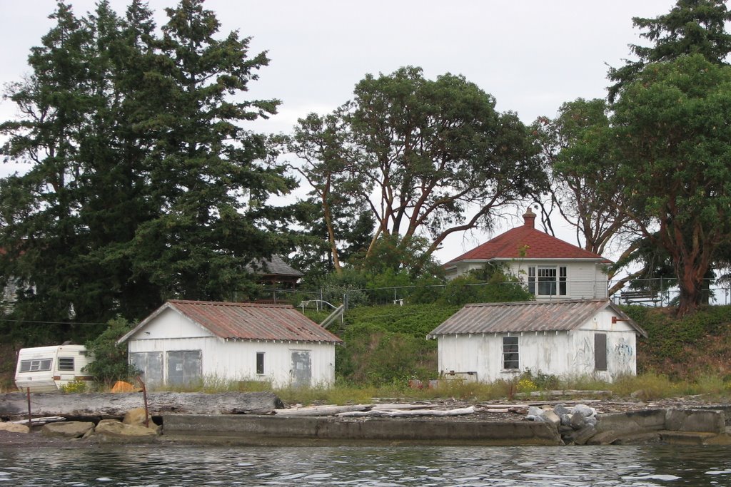 Protection Island near Gallows Point - Nanaimo Harbour