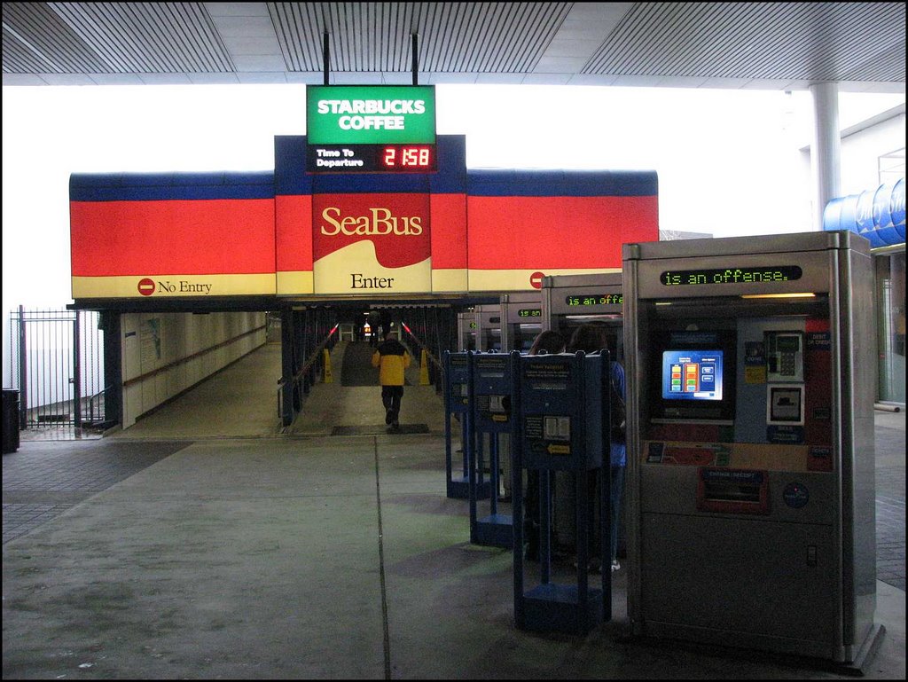 Lonsdale Quay Seabus Dock
