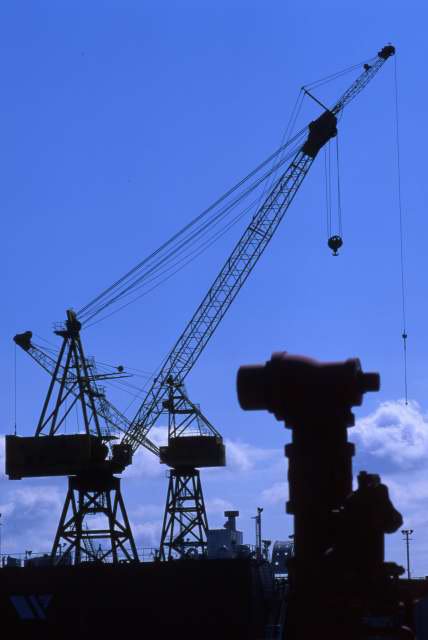 Shipyard Cranes