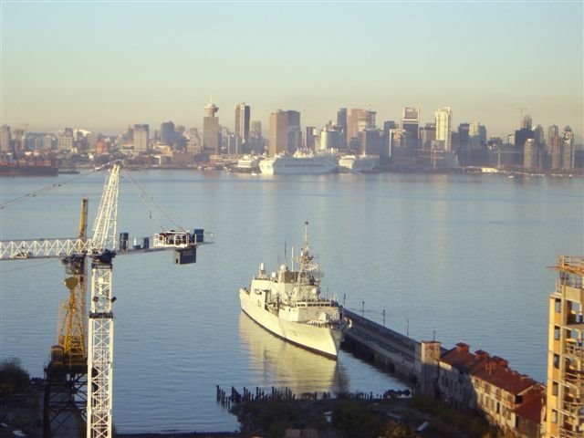 Burrard Inlet - Vancouver Morning
