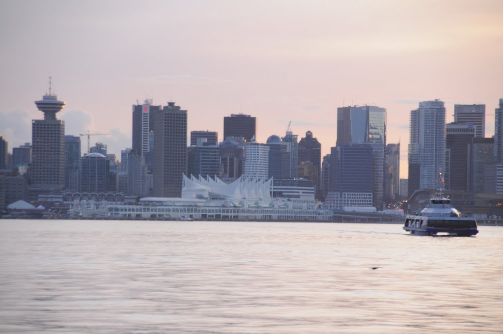 Downtown at dawn