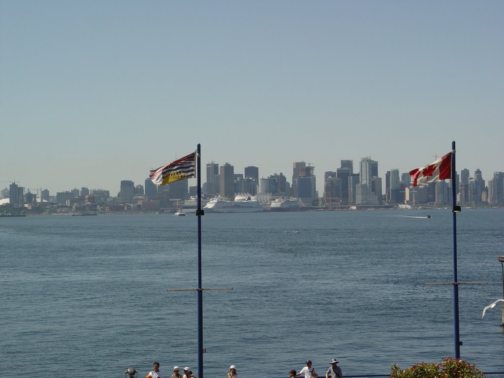Vancouver - Skyline from North Vancouver