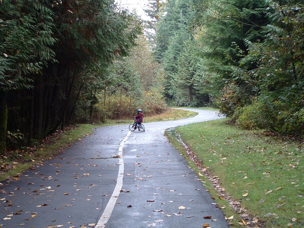 Bike trail at Rocky Point